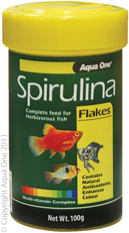 Aqua One Spirulina Flake 100G