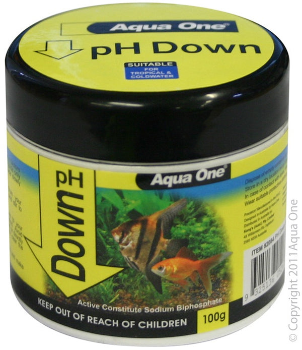 Aqua One pH Down QuickDrop 100G