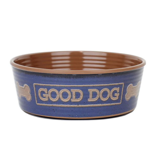 Barkley & Bella Good Dog Indigo Bowl Medium
