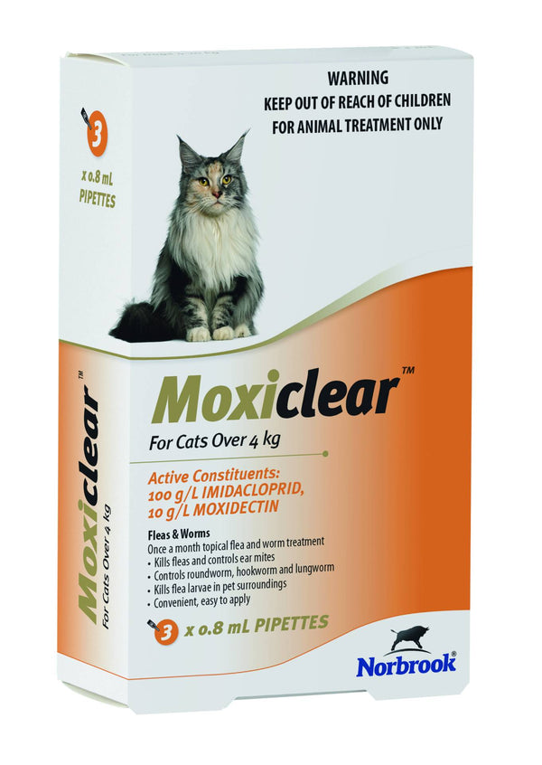 Moxiclear For Cats Over 4kg