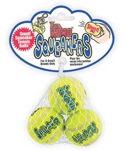 Kong Air Squeaker Tennis Ball Small