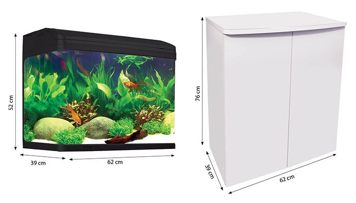Aqua One AR620 AquaStyle Aquarium Cabinet Combo 90L