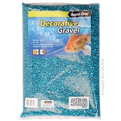 Aqua One decorative gravel aqua 5kg