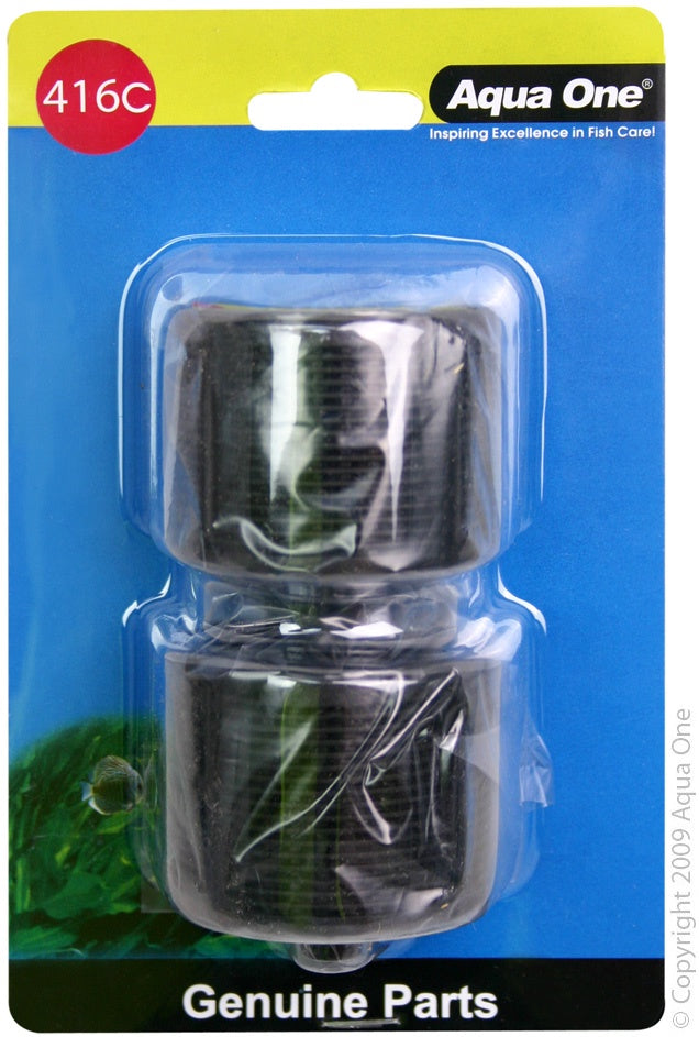 Aqua One Carbon Cartridge Moray 320/320L 2 Pack (416C) - Fish Tank Filter Media 
