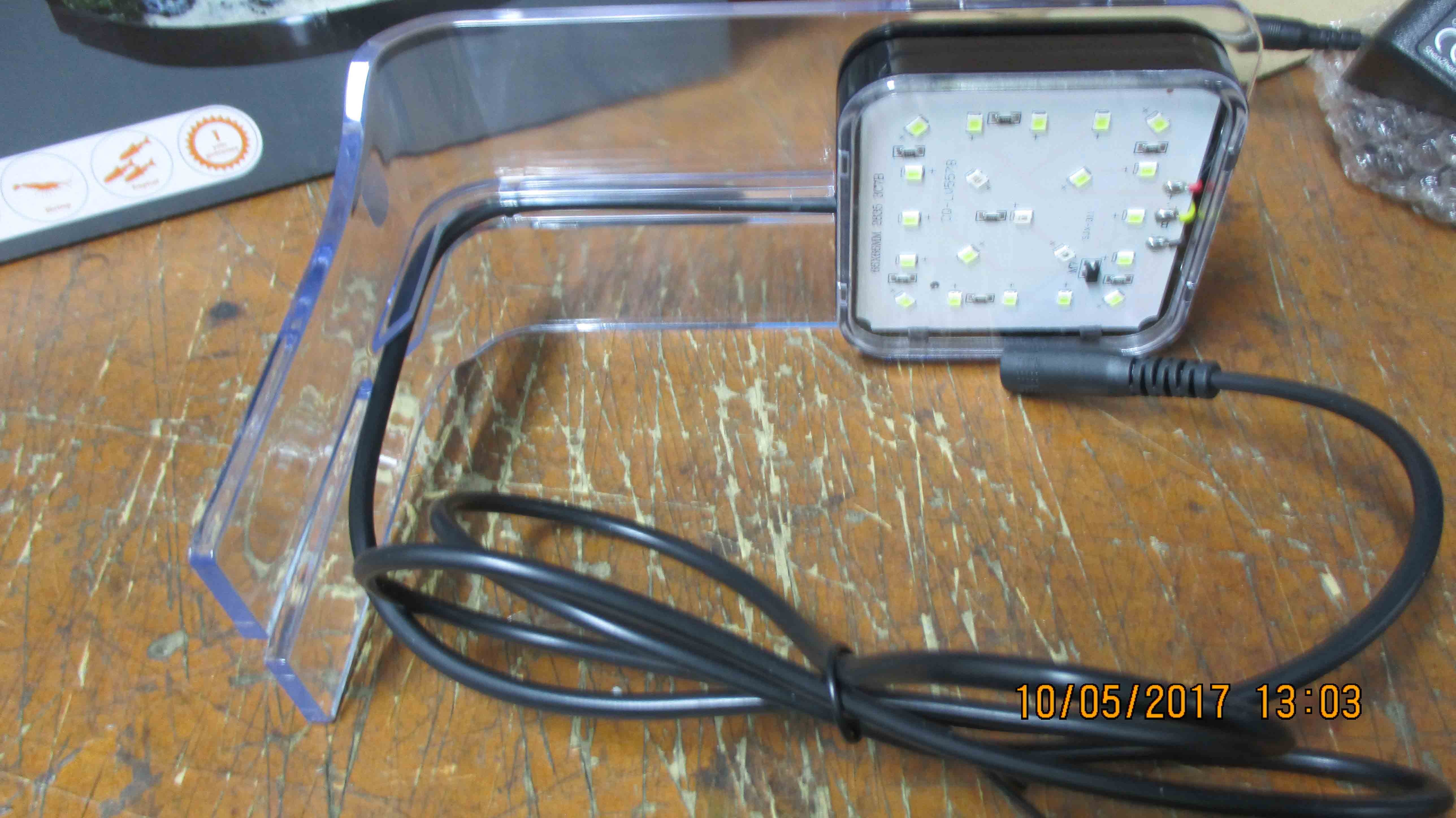 Aqua One Complete LED Light Unit Sanctuary/Focus White - Fish Tank Spare Parts 