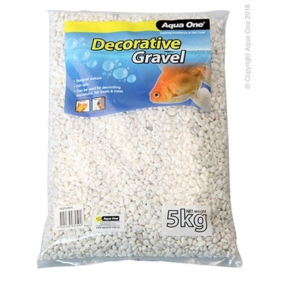 Aqua One Gravel White 5KG kiwipetz