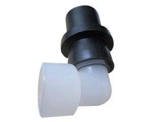 Aqua One LifeStyle 52 Elbow & Mounting Rubber Adaptor - Fish Tank Spare Parts 