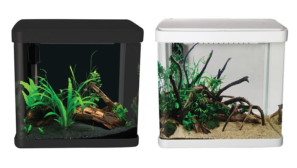 Aqua One Lifestyle 29 Aquarium White 29L - Fish Tanks & Cabinets 