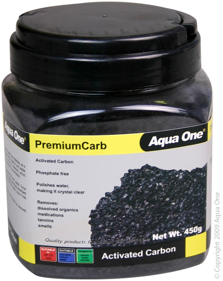 Aqua One PremiumCarb 450G - Fish Tank Filter Media 