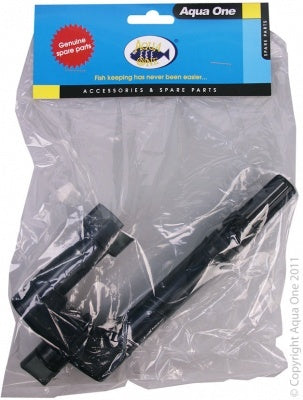 Aqua One U-Pipe With Telescope Tube & Strainer Clearview H200