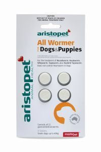 Aristopet Dog Wormer 4 Pack