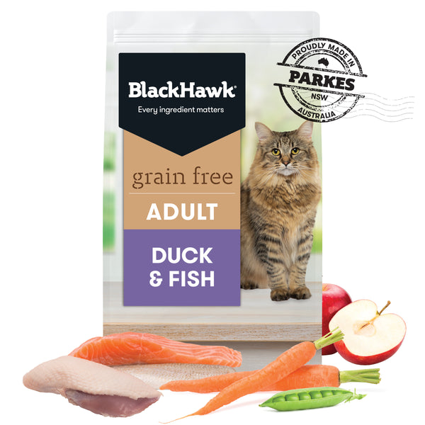 BlackHawk Adult Cat Grain Free Duck & Fish