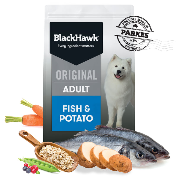 BlackHawk Adult Dog Fish & Potato