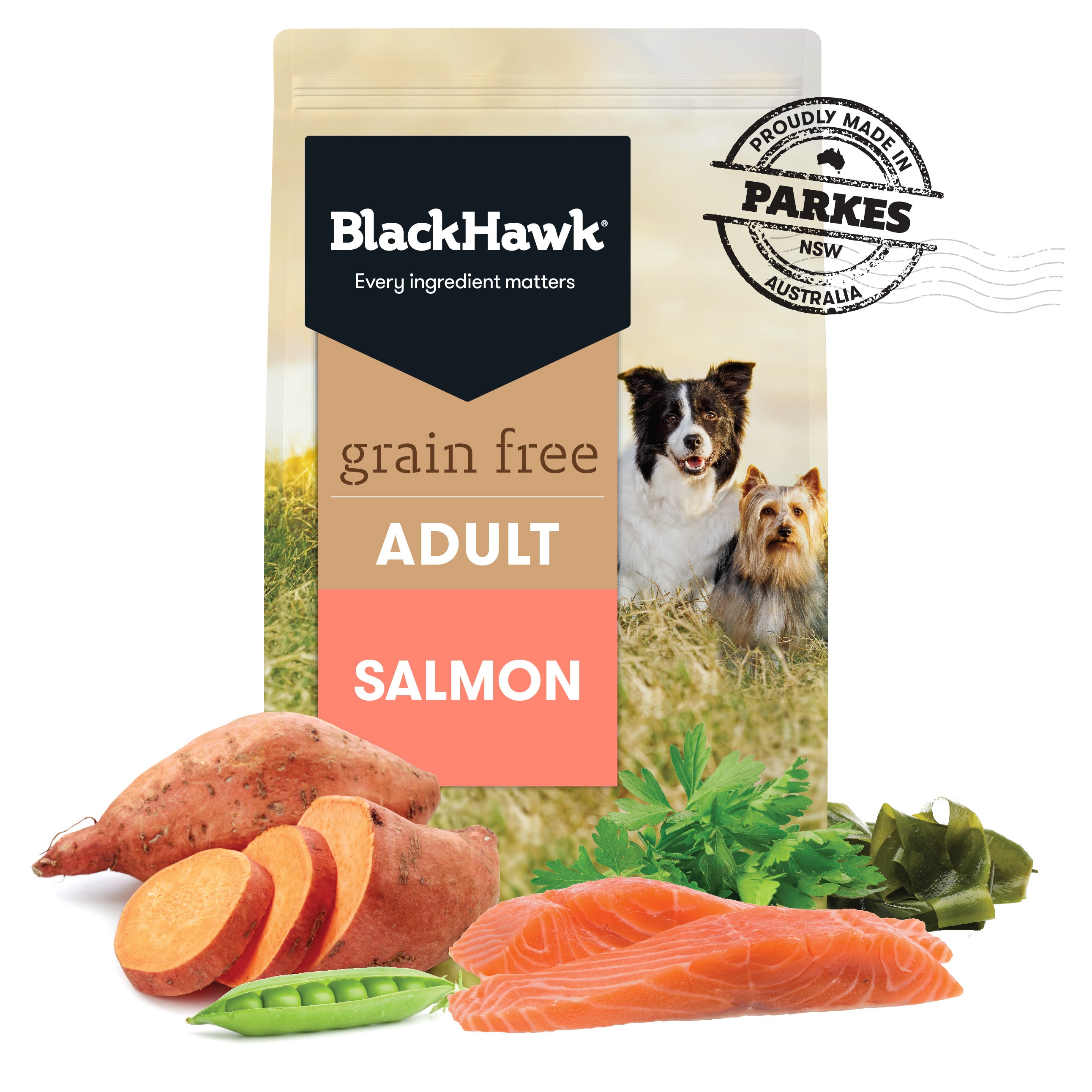 Black Hawk Grain Free Adult Dog Salmon