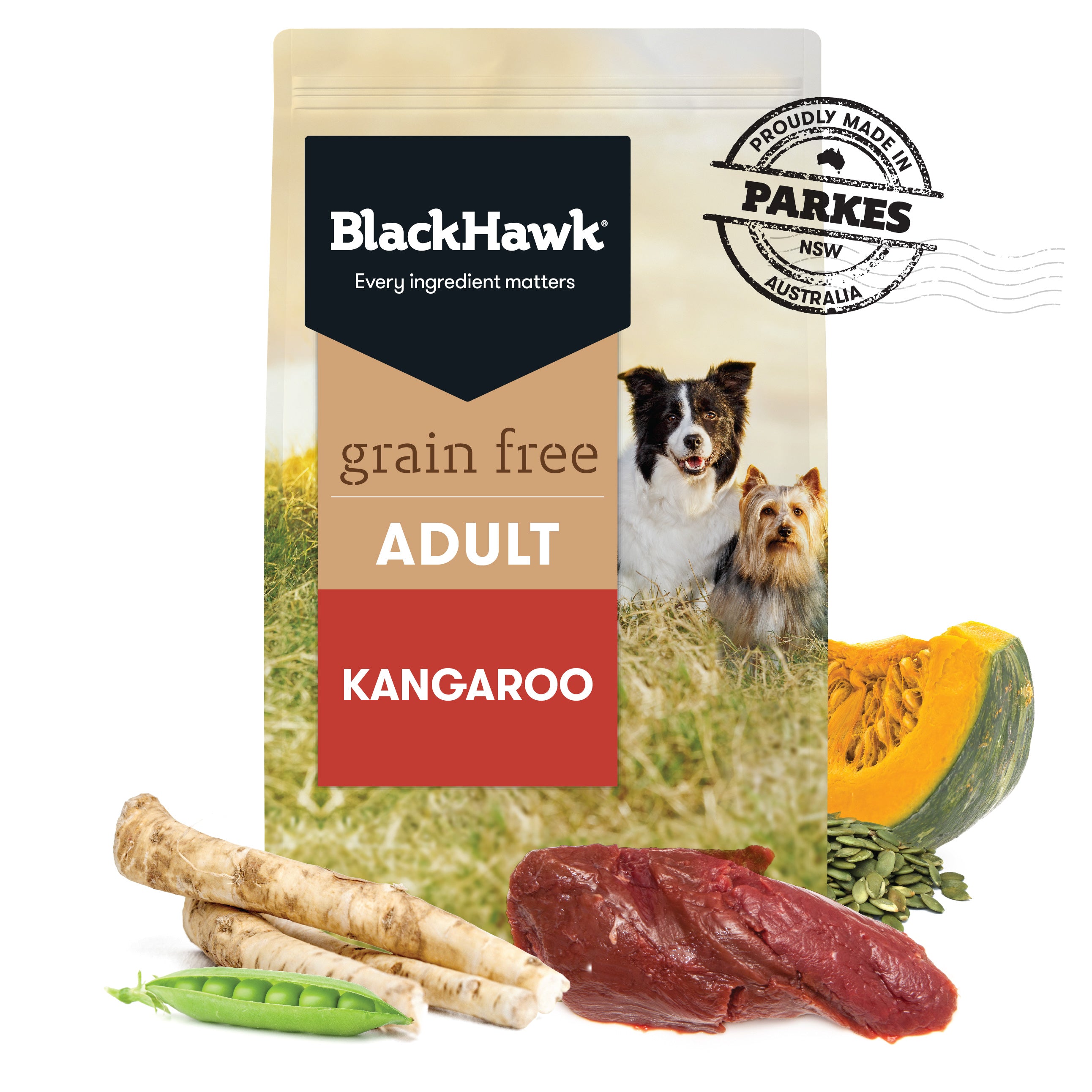 Black Hawk Grain Free Adult Dog Kangaroo