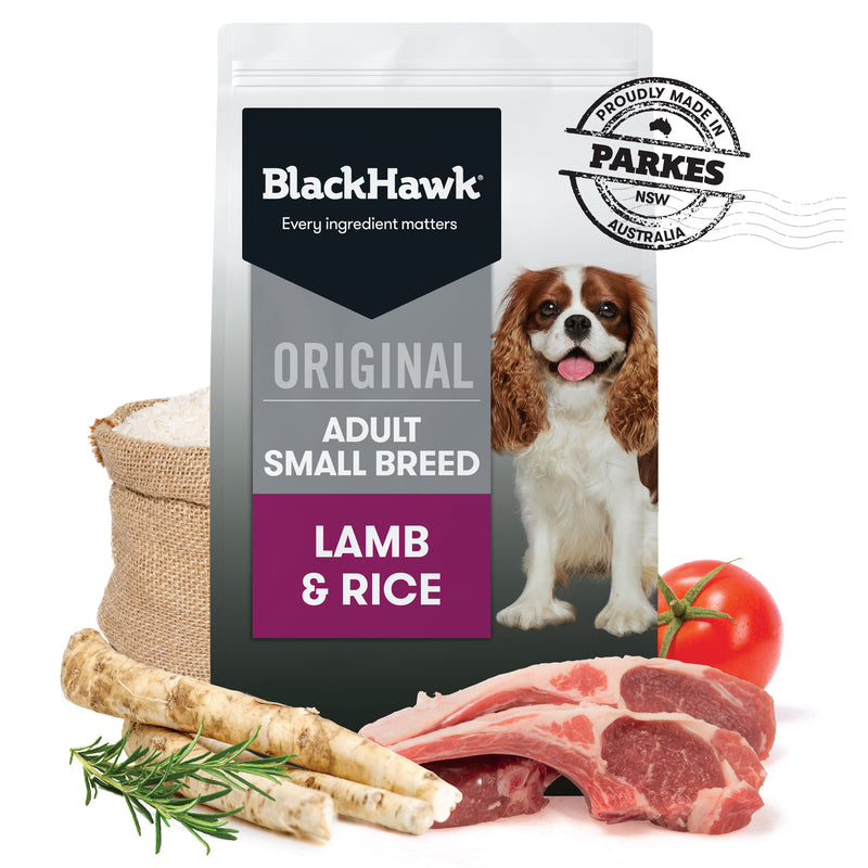 BlackHawk Small Breed Adult Dog Lamb & Rice 10KG