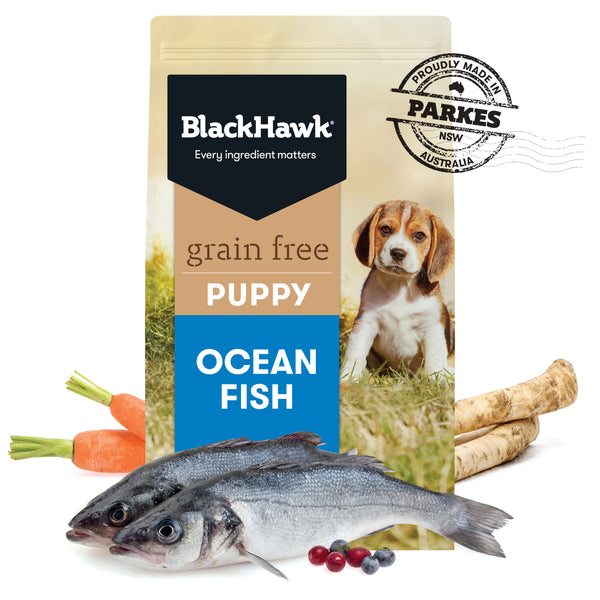 BlackHawk Puppy Grain Free Ocean Fish