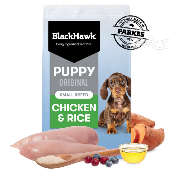 BlackHawk Small Breed Puppy Chicken & Rice