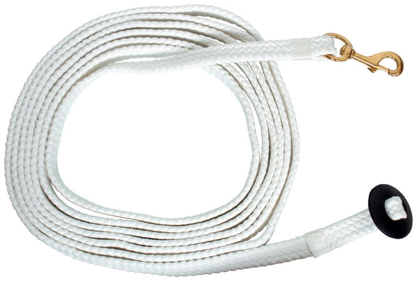 Blue Tag Braided Cotton Lunge Lead 7.25m