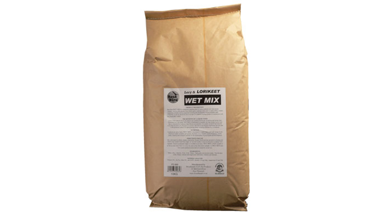 Best Bird Lorikeet Wet Mix 10KG