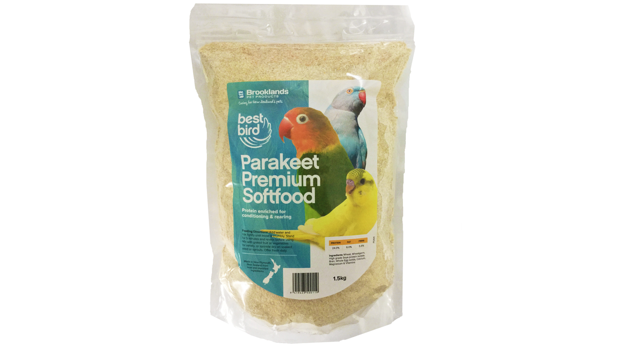 Best Bird Parakeet Premium Soft Food 1.5kg - Bird Food & Treats 