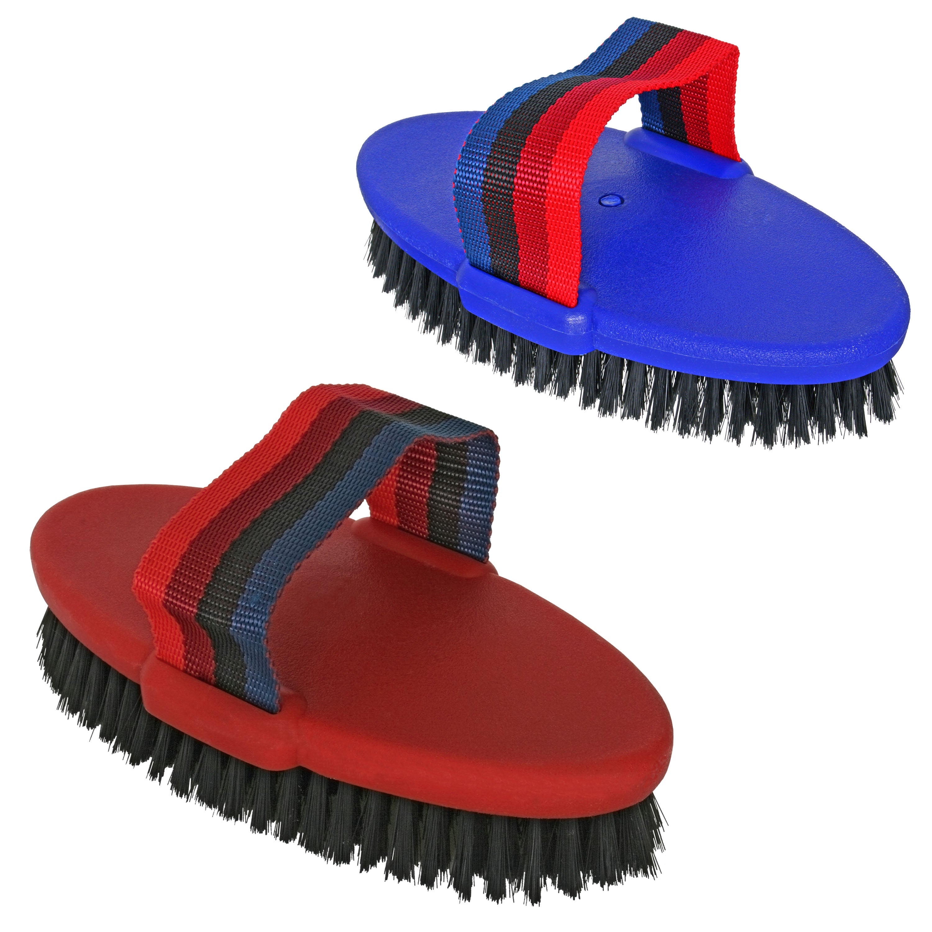 Blue Tag Rainbow Body Brush Large - Equine Grooming 