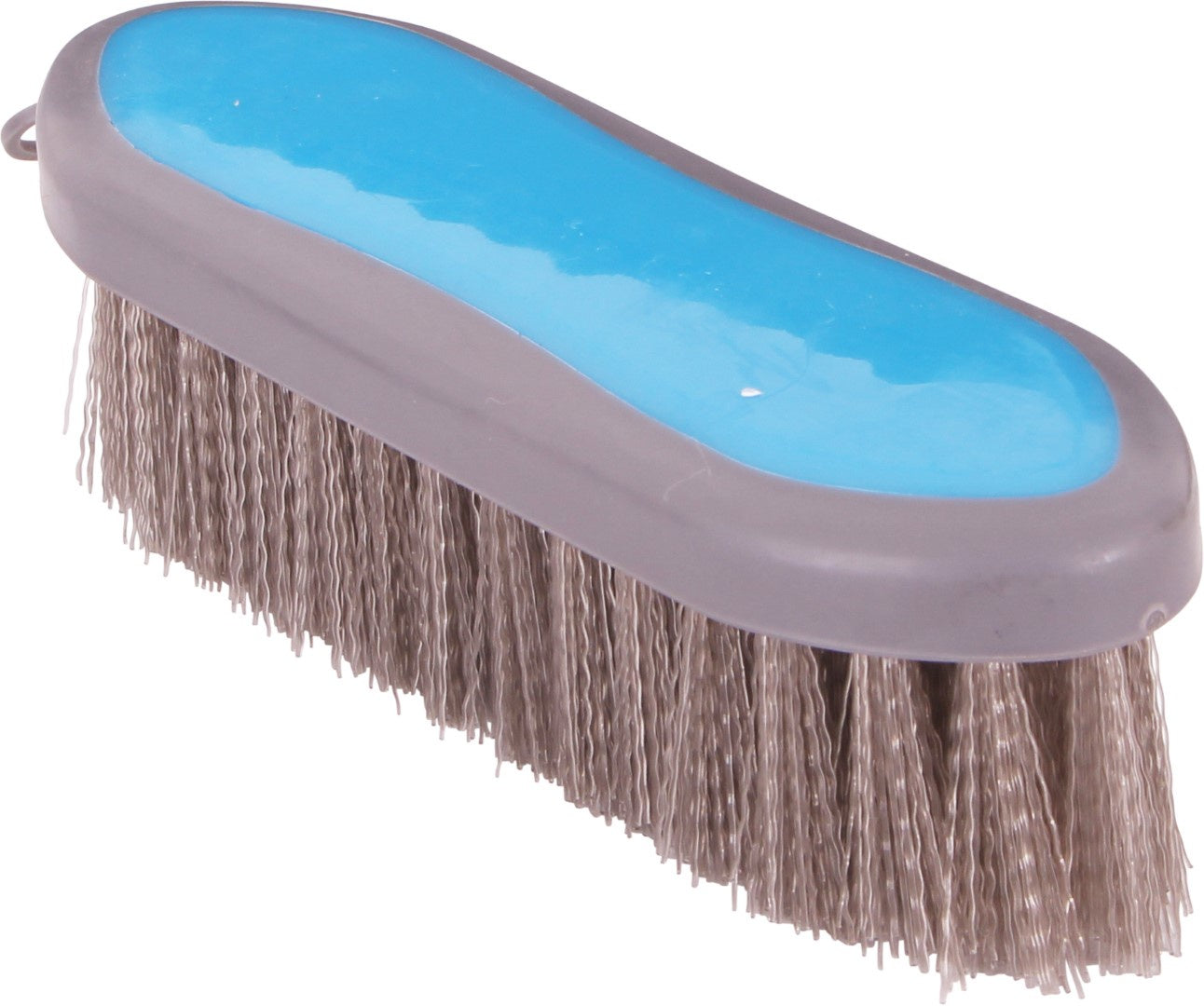 Blue Tag Soft Grip Dandy Brush Small Blue - Equine Grooming 