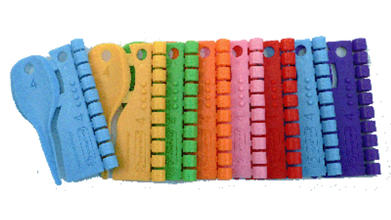 Budgie Plastic Leg Rings 10 Pack - Bird Breeding 