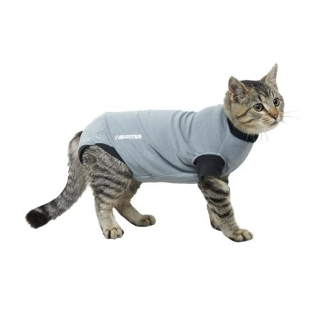 Buster Body Suit Cat Grey/Black Small