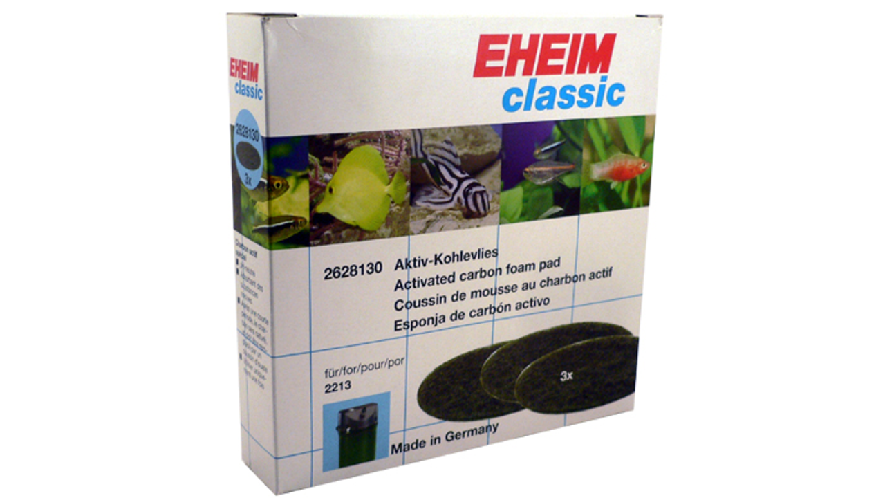 Eheim Classic 250 Black Filter Pad 3 Pack