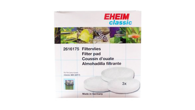 Eheim Classic 600 White Filter Pad 3 Pack