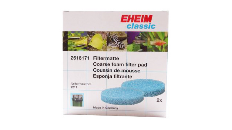 Eheim Classic 600 Blue Filter Pad 2 Pack