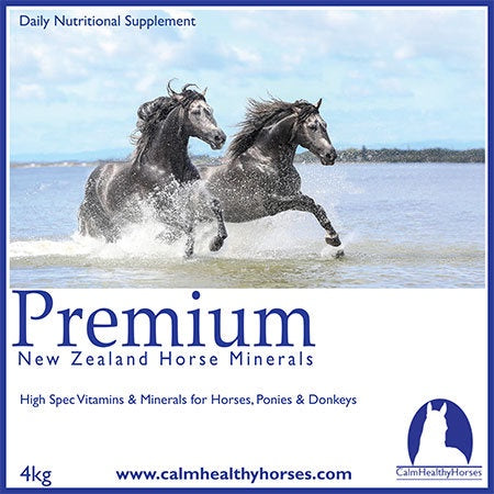 Calm Health Horses Premium NZ Horse Minerals 2kg - Equine Nutritional & Performance Supplements 