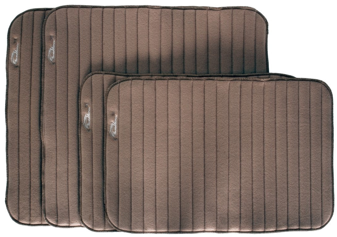 Cavallino Padded Leg Wrap Brown - Equine Horse Wear 