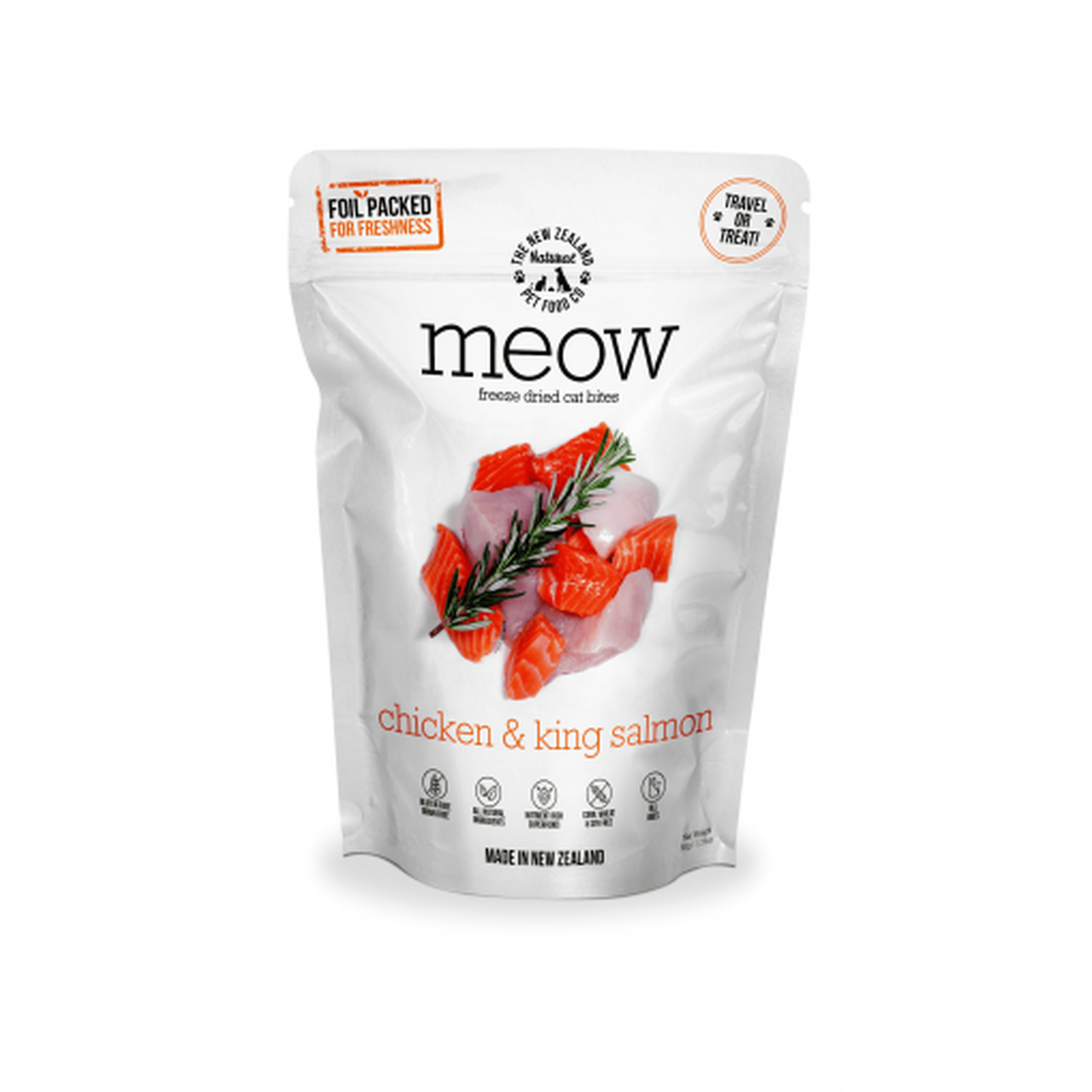 Meow Chicken & Salmon 50G