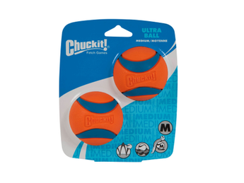 ChuckIt! Ultra Ball Medium 2 Pack - Dog Toys 