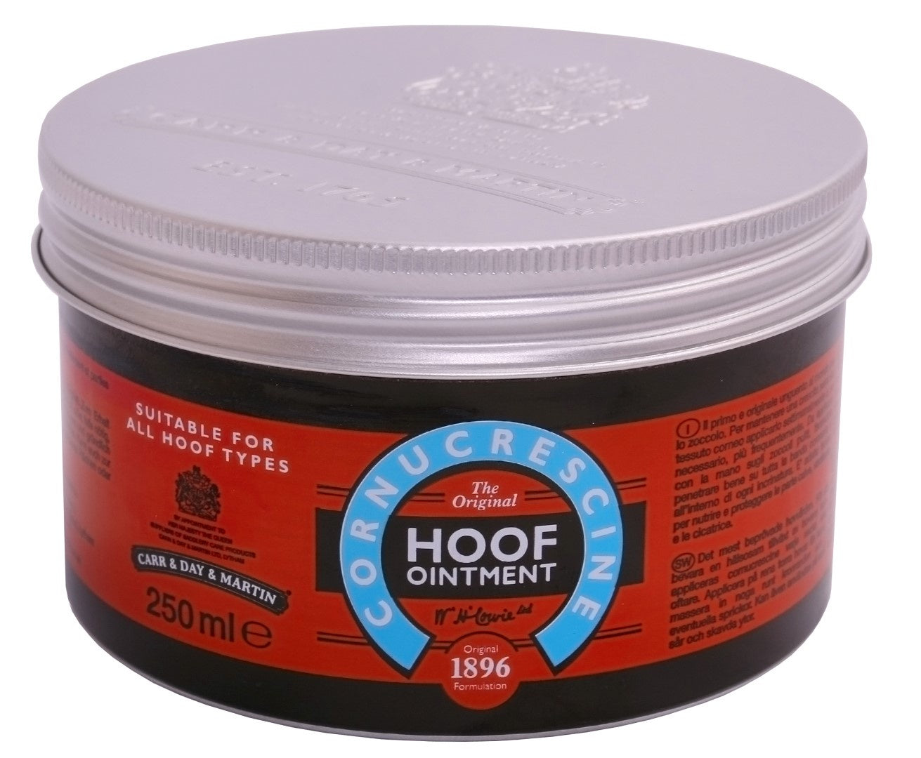 Cornucrescine Original Hoof Ointment 250ml - Equine Hoof Health 