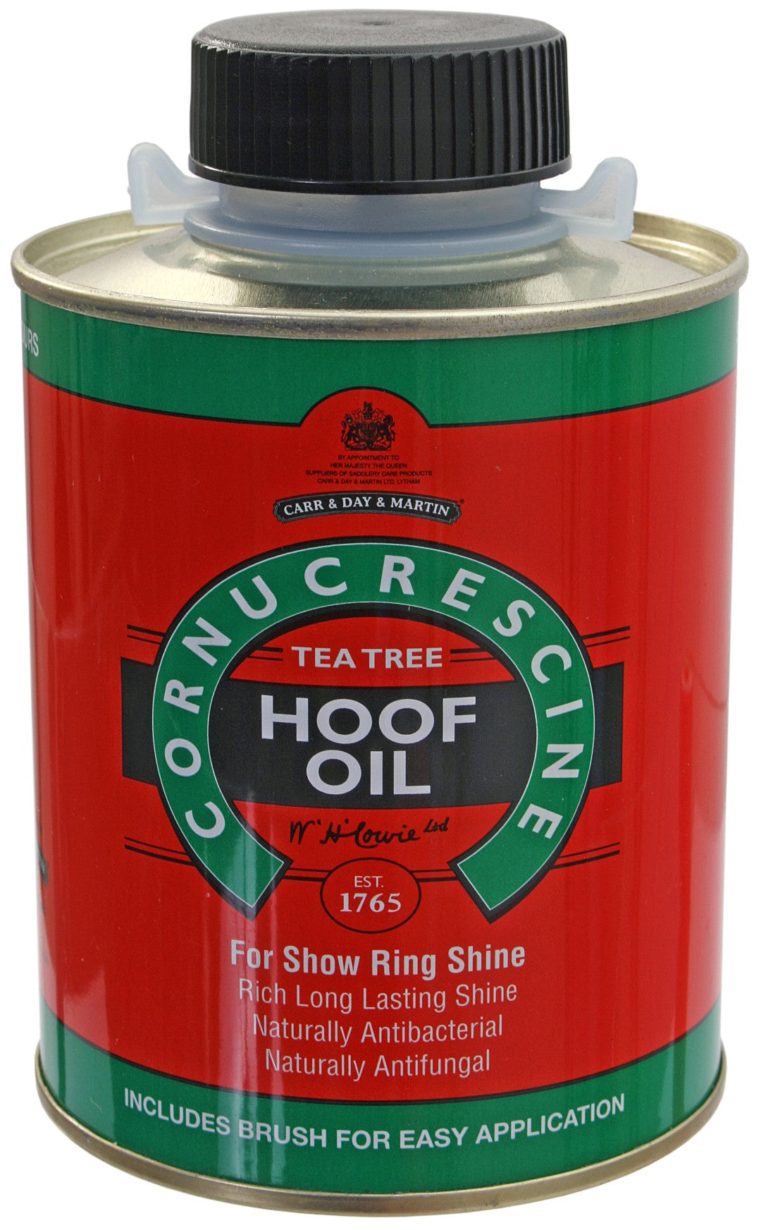 Cornucrescine Tea Tree Hoof Oil 500ml - Equine Hoof Health 