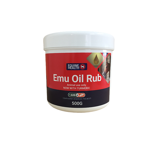 Equine Health Emu Oil Rub 500G