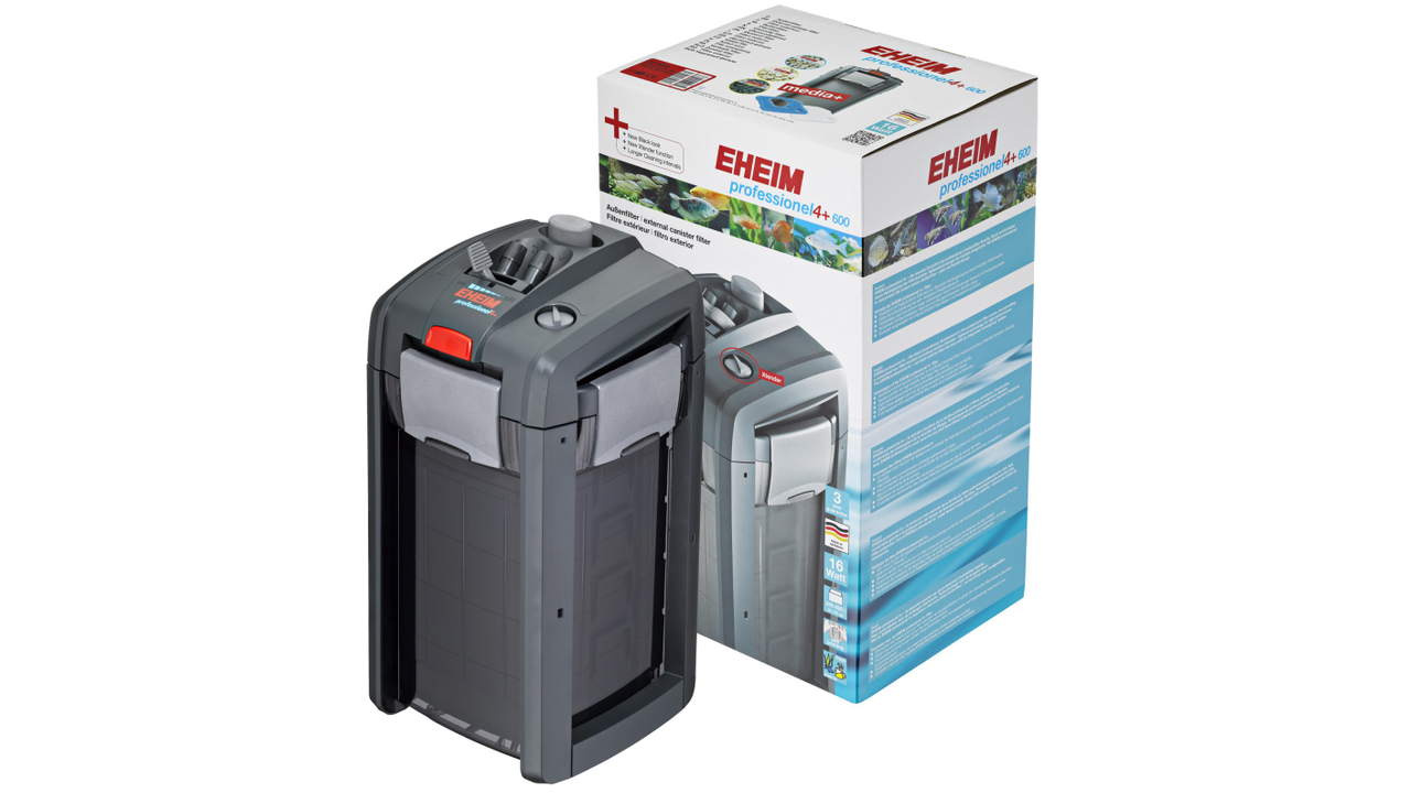 Eheim Professional 4+ 600 External Filter - Fish Tank Filters, Powerheads & Wavemakers 