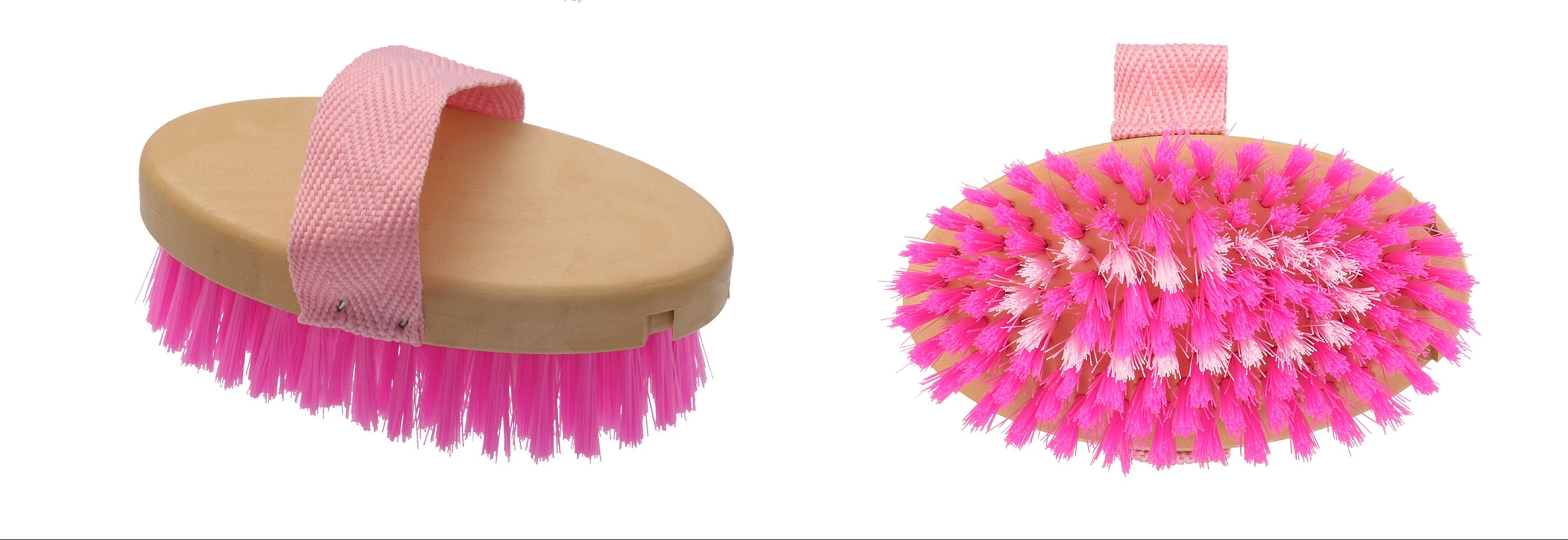 Equerry Stablemate Junior Body Brush Pink - Equine Grooming 