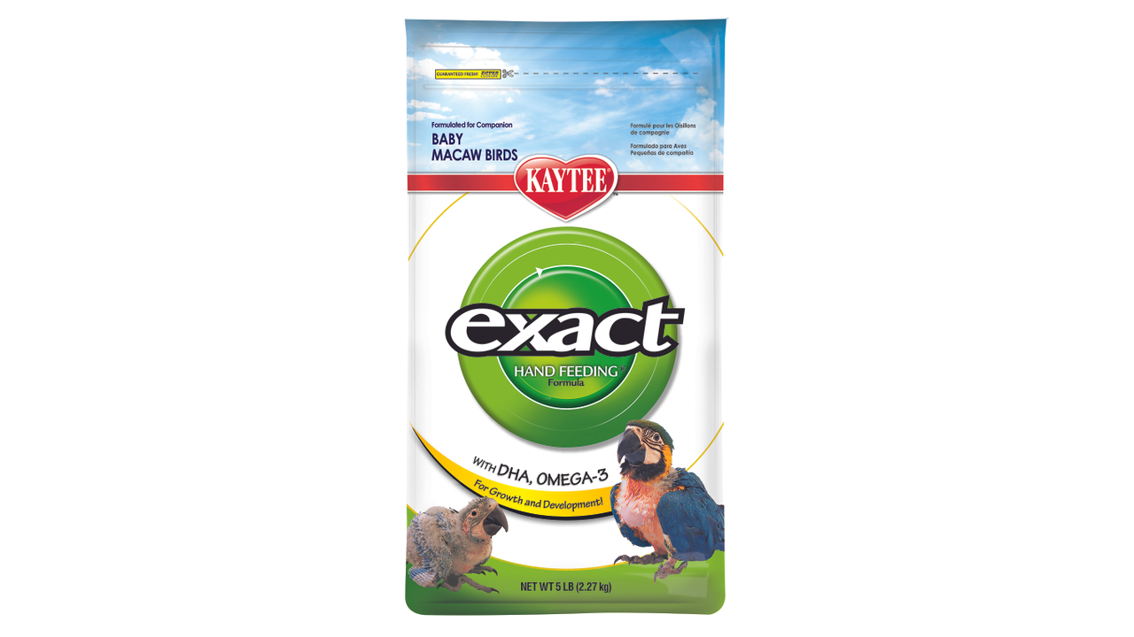 Exact Hand Feeding Baby Macaw 2.27kg - Bird Food & Treats 