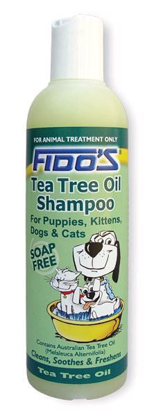 Fido's Tea Tree Oil Shampoo 250ml - Dog Shampoo, Conditioner and Spritzers 