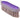 Blue Tag Soft Grip Dandy Brush Small Purple - Equine Grooming 