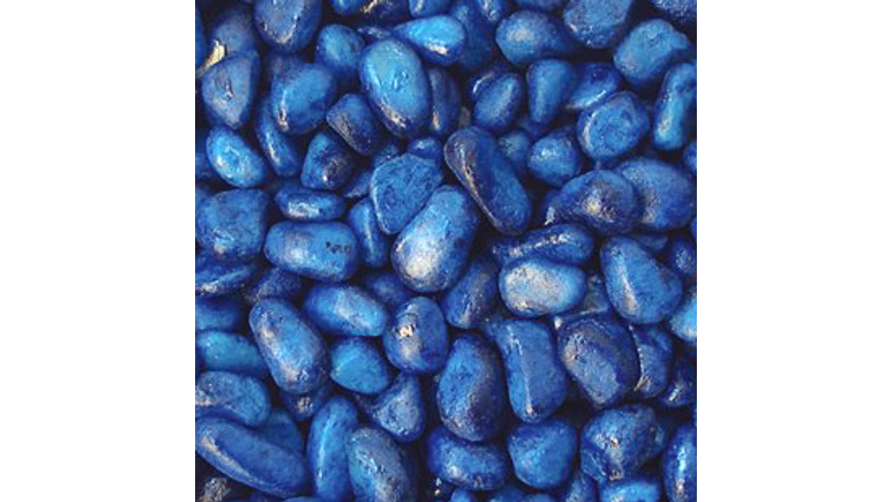 Glow Pebbles Blue 1KG