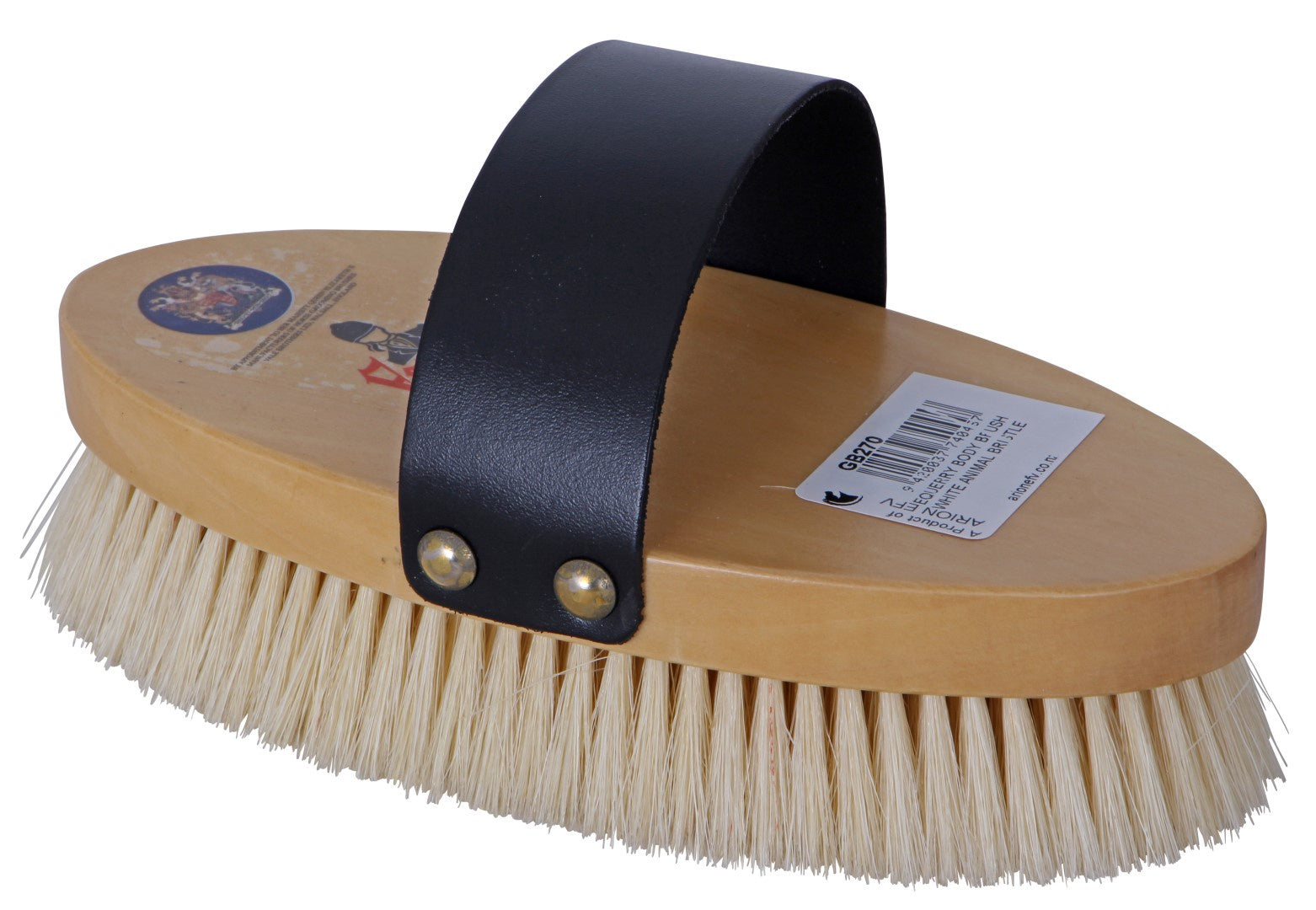 Equerry Animal Bristle Body Brush Medium