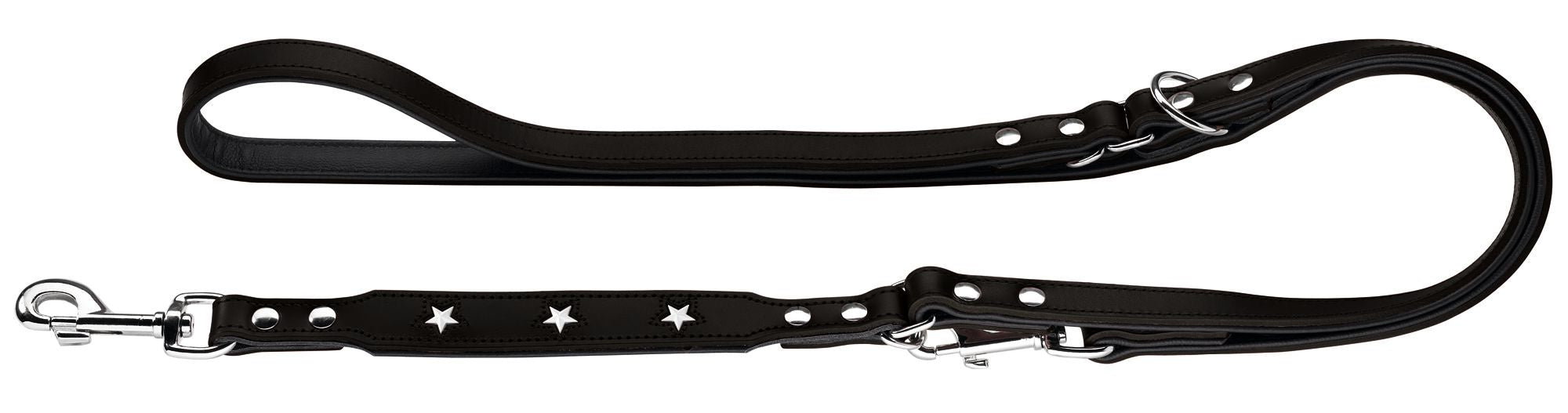 Hunter Magic Star Training Leash Black