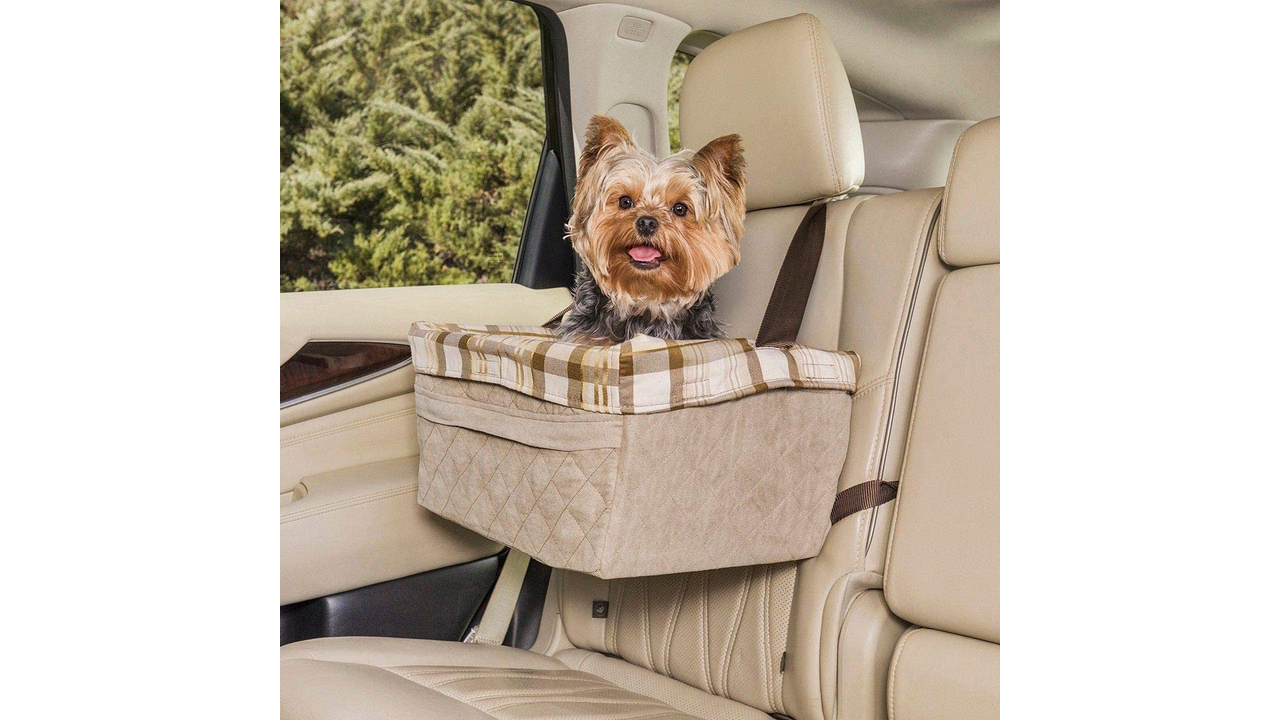 Happy Ride Booster Seat Quilted 8kg - Dog Travel 