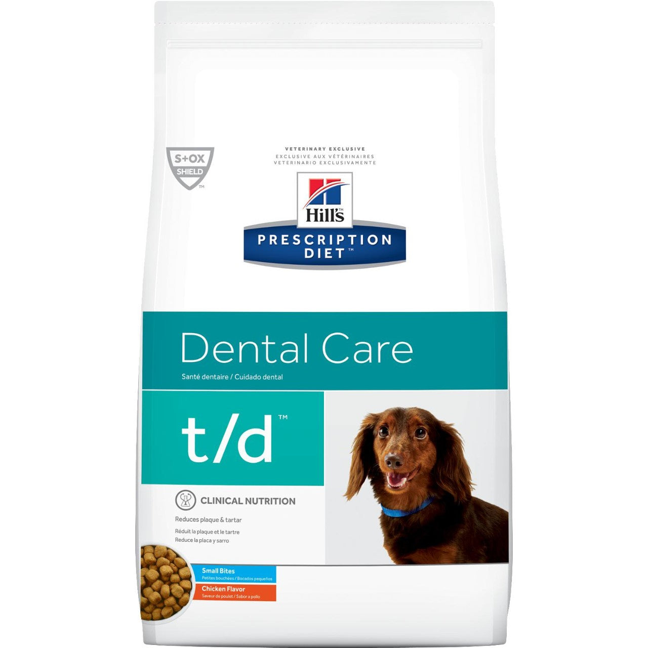 Hill's Prescription Diet T/D Canine Small Bites 2.25KG - Dog Food 