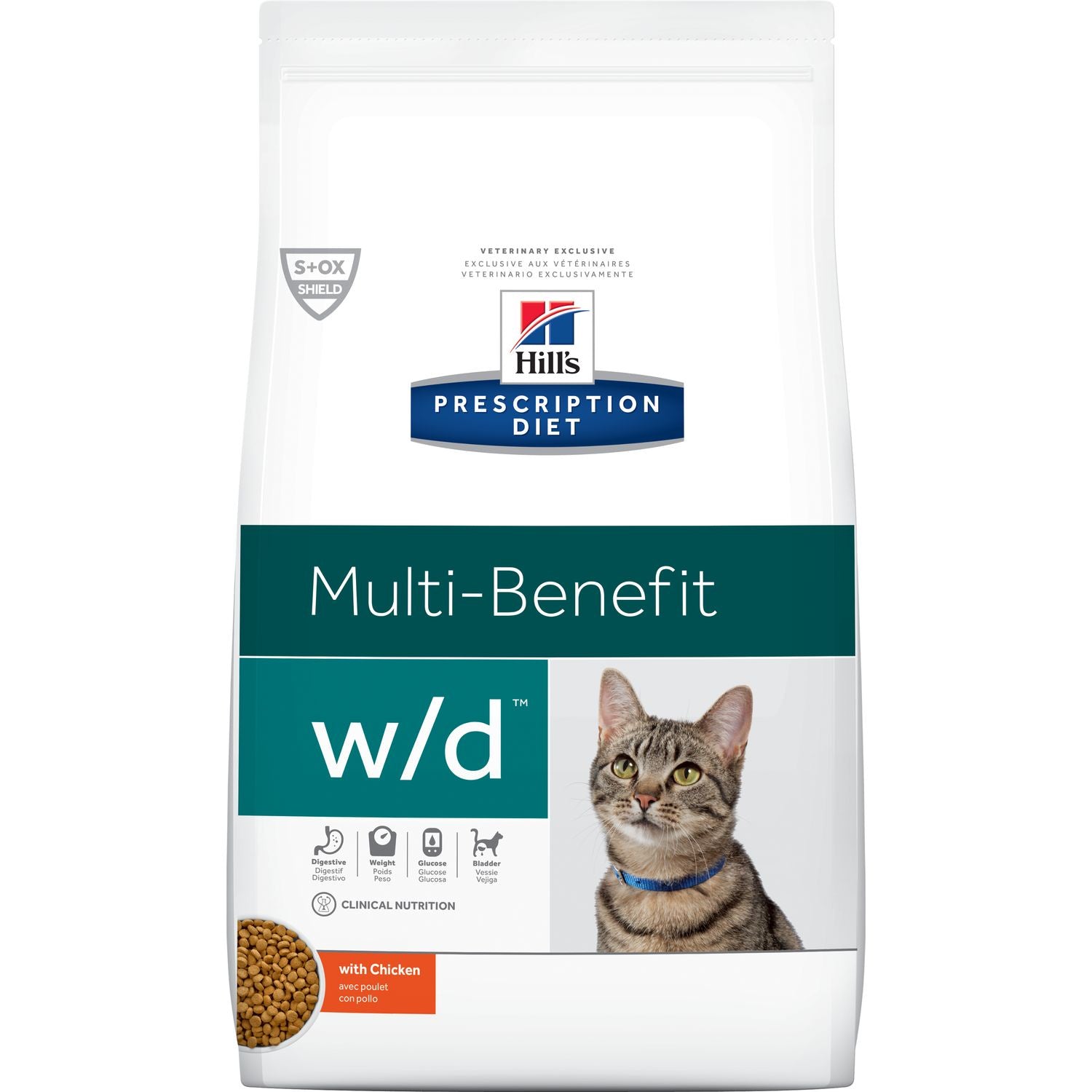Hill's Prescription Diet W/D Feline 1.5KG - Cat Food 